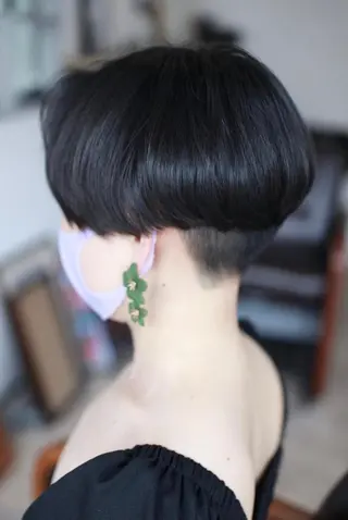 ショート 大西 カズマのヘアスタイル