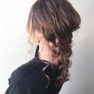 カラー ヘアアレンジ 江藤 星史のヘアスタイル
