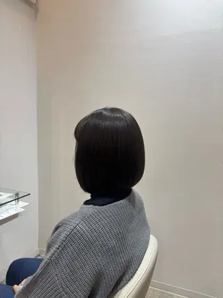 ミディアム 佐藤 優里のヘアスタイル