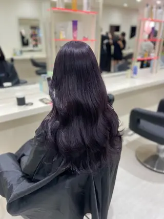 ロング カラー モテ髪ハイトーン🫧 serina🎀池袋のヘアスタイル