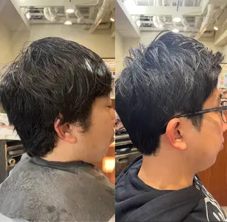ショート メンズ 💈トレサンパ 💈金山駅✂︎愛実のヘアスタイル
