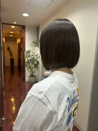 ミディアム nina🤎/ 似合わせカットのヘアスタイル