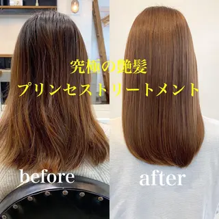 ミディアム カラー トップ スタイリストのヘアスタイル