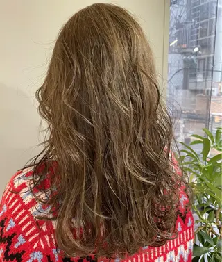 ロング カラー 心斎橋韓国ボブ 好原良真のヘアスタイル
