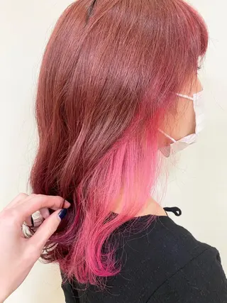 カラー SALOWIN栄 高須大貴のヘアスタイル