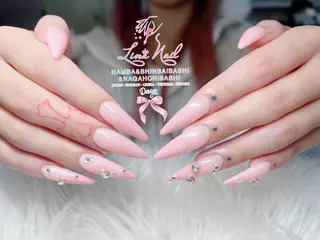セミロング Linanail Nambaのマツエク・マツパデザイン