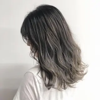セミロング カラー パーマ ヘアアレンジ キッズ ★ 里奈★のヘアスタイル