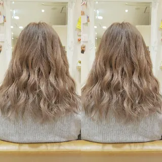 ロング カラー ブリーチ・ハイトーン 特化🎉内山のヘアスタイル