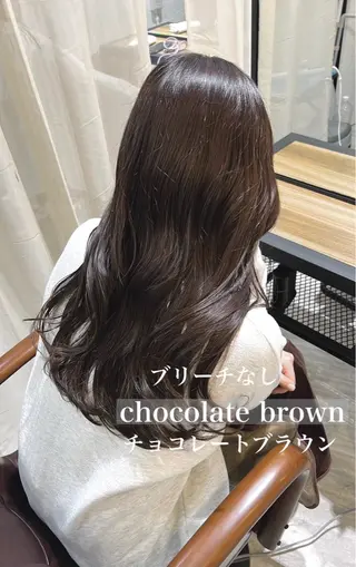 ロング カラー 似合わせバランス得意 青野さくらのヘアスタイル