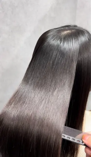 セミロング 水田仁 【美髪髪質改善】のヘアスタイル