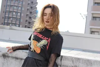 セミロング カラー カラーモデル募集中 美容室ハピスのヘアスタイル