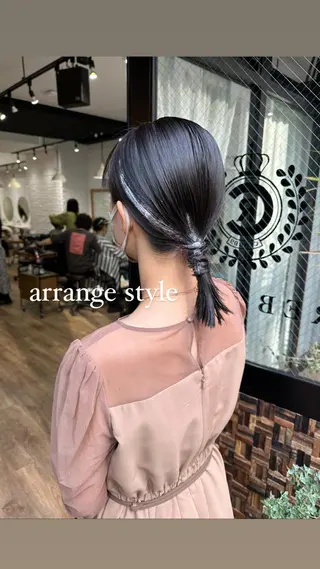 ミディアム 似合わせ大得意美容師 .Haruka.のヘアスタイル