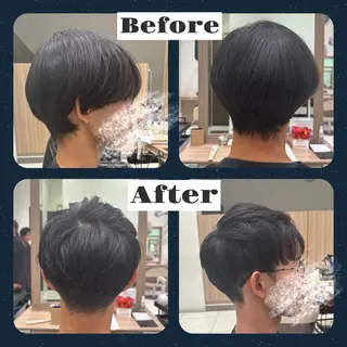 メンズ 鈴木かのん/縮毛矯正 /ミニモ限定クーポンのヘアスタイル