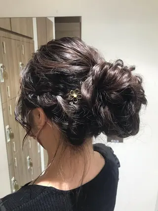 ロング ヘアアレンジ ヘアセット/メンズ パーマChihoのヘアスタイル