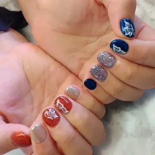 ネイル ジェヌインネイル 河内のネイルデザイン