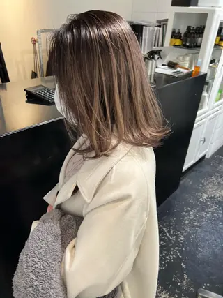 セミロング カラー パーマ ヘアアレンジ メンズ キッズ ネイル マツエク・マツパ アイブロウ ブリーチ　ハイトーン 特化🌈フジタハルキのヘアスタイル