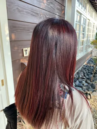 カラー 有田 隼のヘアスタイル