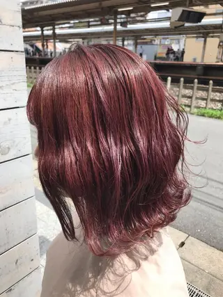 セミロング 松井 博徳のヘアスタイル