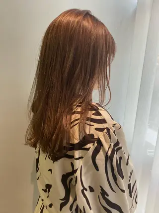 ミディアム カラー 当日予約大歓迎💗 依田瑞希のヘアスタイル