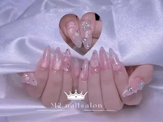 ネイル 長さだし専門店 M2 rikaのネイルデザイン