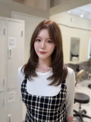 セミロング シオン /カットモデル募集中のヘアスタイル