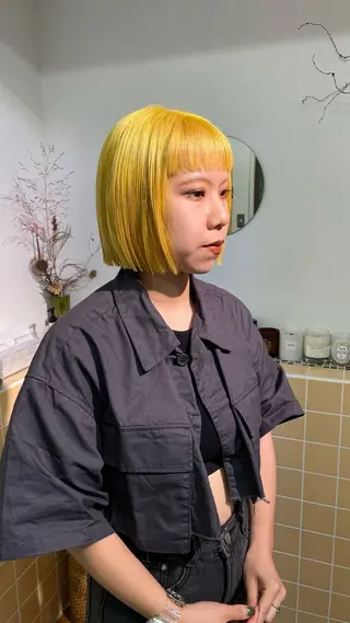 ショート カラー Seeknext // Rukaのヘアスタイル