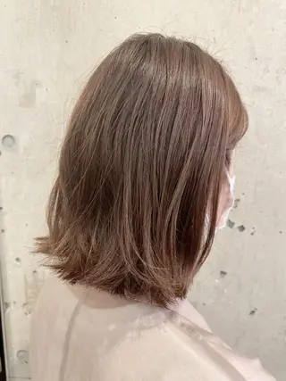 ミディアム カラー 石綿 大和のヘアスタイル