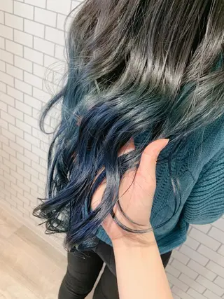 ロング カラー ヘアアレンジ 韓国hair🦋 Nanaのヘアスタイル