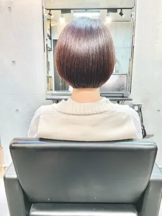 ショート カラー ショートボブ髪質改善 縮毛矯正のプロ山道潤のヘアスタイル