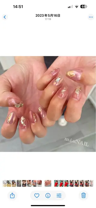 ネイル ｈｕｉｔ． 結衣のネイルデザイン