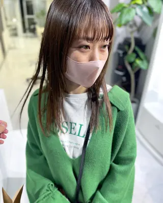 セミロング カラー モテ髪支持率NO.1 KENJIROのヘアスタイル