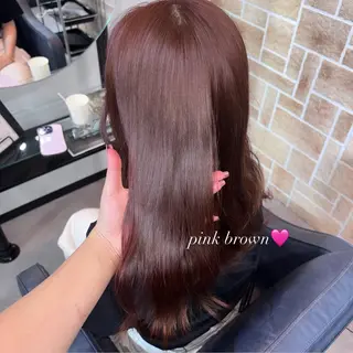 セミロング ハイトーンカラー / kureaのヘアスタイル