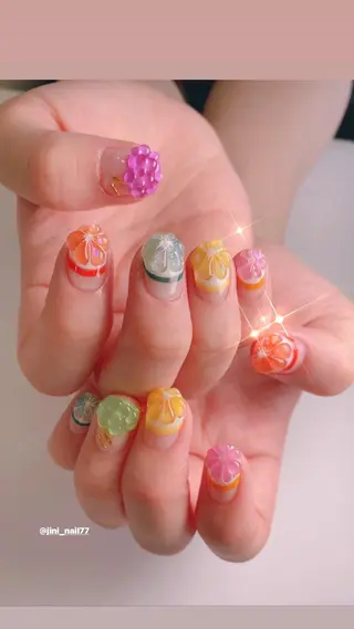 ネイル ジニ ネイルのネイルデザイン