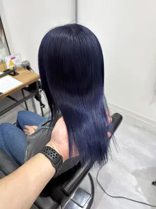 ミディアム カラー KEISUKE🐶 カラー✨エクステのヘアスタイル