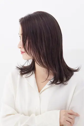 ミディアム MILLIA滑川店/ みきやのヘアスタイル