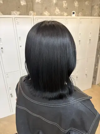 ミディアム カラー ナナ/ fitのヘアスタイル