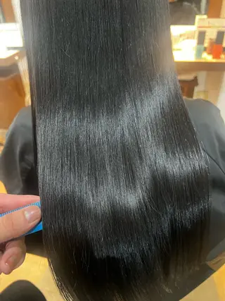 ロング カラー 髪質改善TR特化 副店長 坂田一樹】のヘアスタイル