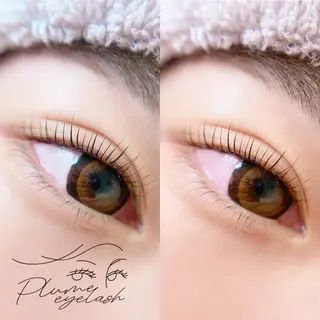 マツエク・マツパ Plume ﾌﾟﾘｭｰﾑのマツエク・マツパデザイン