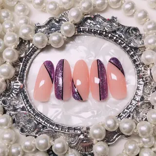 ネイル マジック ミラーのネイルデザイン