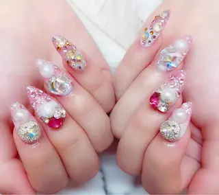 ネイル マジック ミラーのネイルデザイン