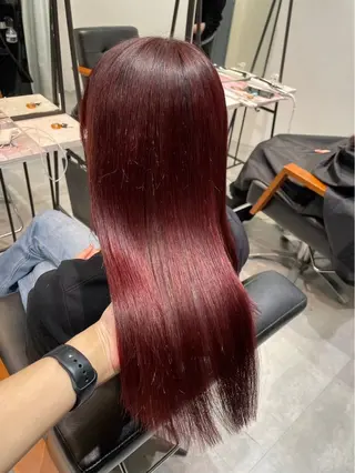 ロング ブリーチなしWカラー /Hitomi☻のヘアスタイル