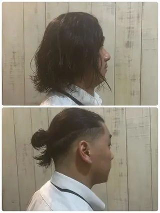 パーマ メンズ 戸村 海斗のヘアスタイル