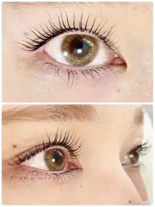 マツエク・マツパ Plume micoのマツエク・マツパデザイン