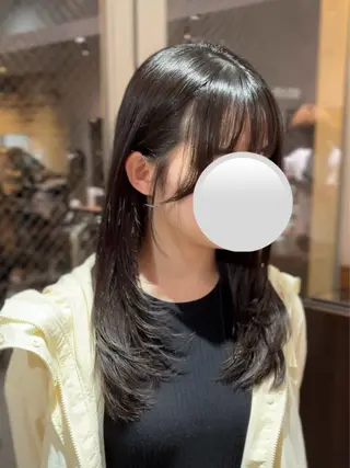 セミロング 宮沢 英佑のヘアスタイル