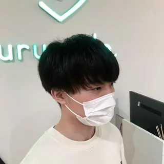 メンズ 中村 彪我のヘアスタイル