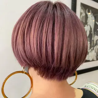 ショート カラー 💚 nao💚のヘアスタイル