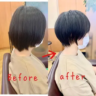 ショート 中根　いち 美髪を作るプロのヘアスタイル