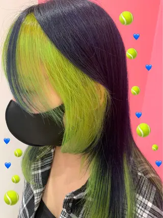 ミディアム カラー 新宿駅近♡個室 ♡関口三都季🌜のヘアスタイル
