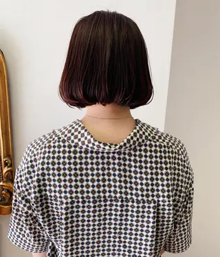 ショート 丹羽大喜 縮毛矯正/美髪矯正のヘアスタイル