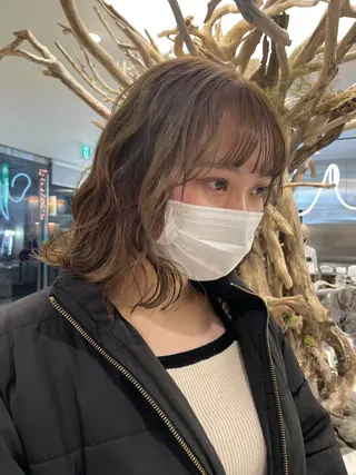カラー モモ 🍑のマツエク・マツパデザイン